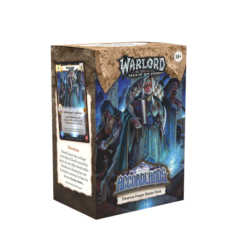 Warlord: Saga of the Storm CCG: Into the Accordlands Starter Deck - Dwarven Forges