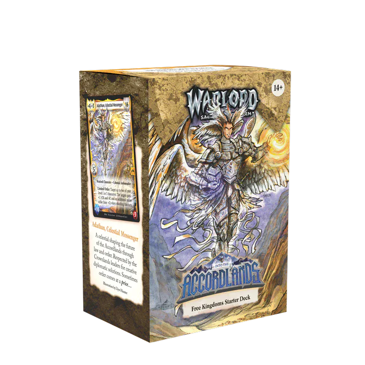 Warlord: Saga of the Storm CCG: Into the Accordlands Starter Deck - Free Kingdoms