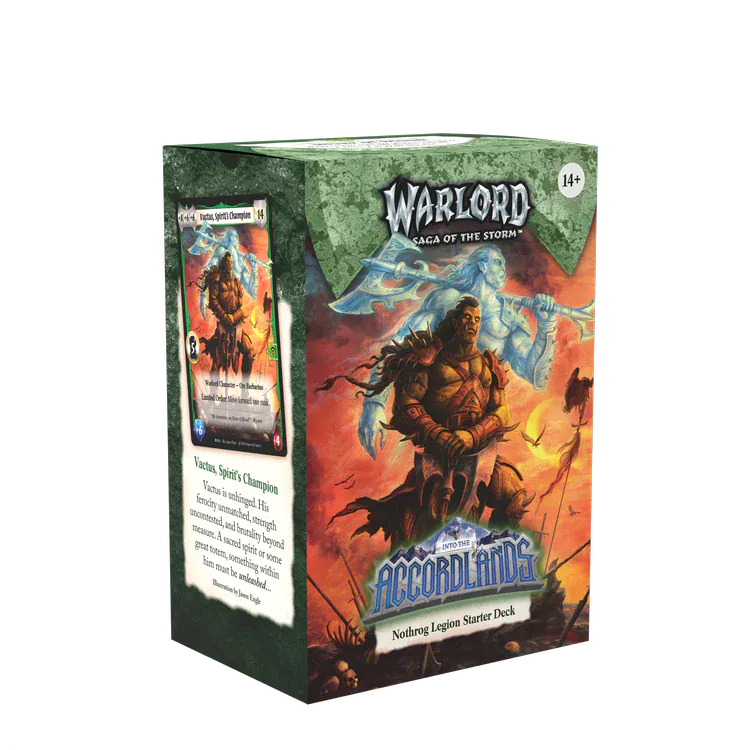 Warlord: Saga of the Storm CCG: Into the Accordlands Starter Deck - River of Blood