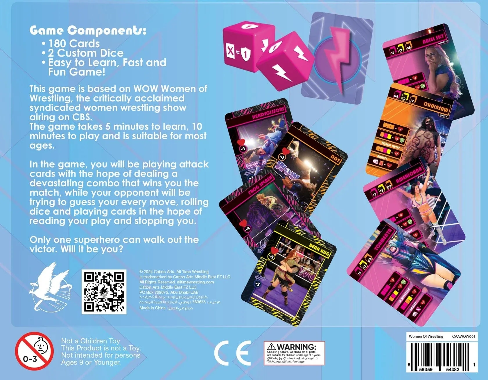 Women of Wrestling: The Card Game - Image 2