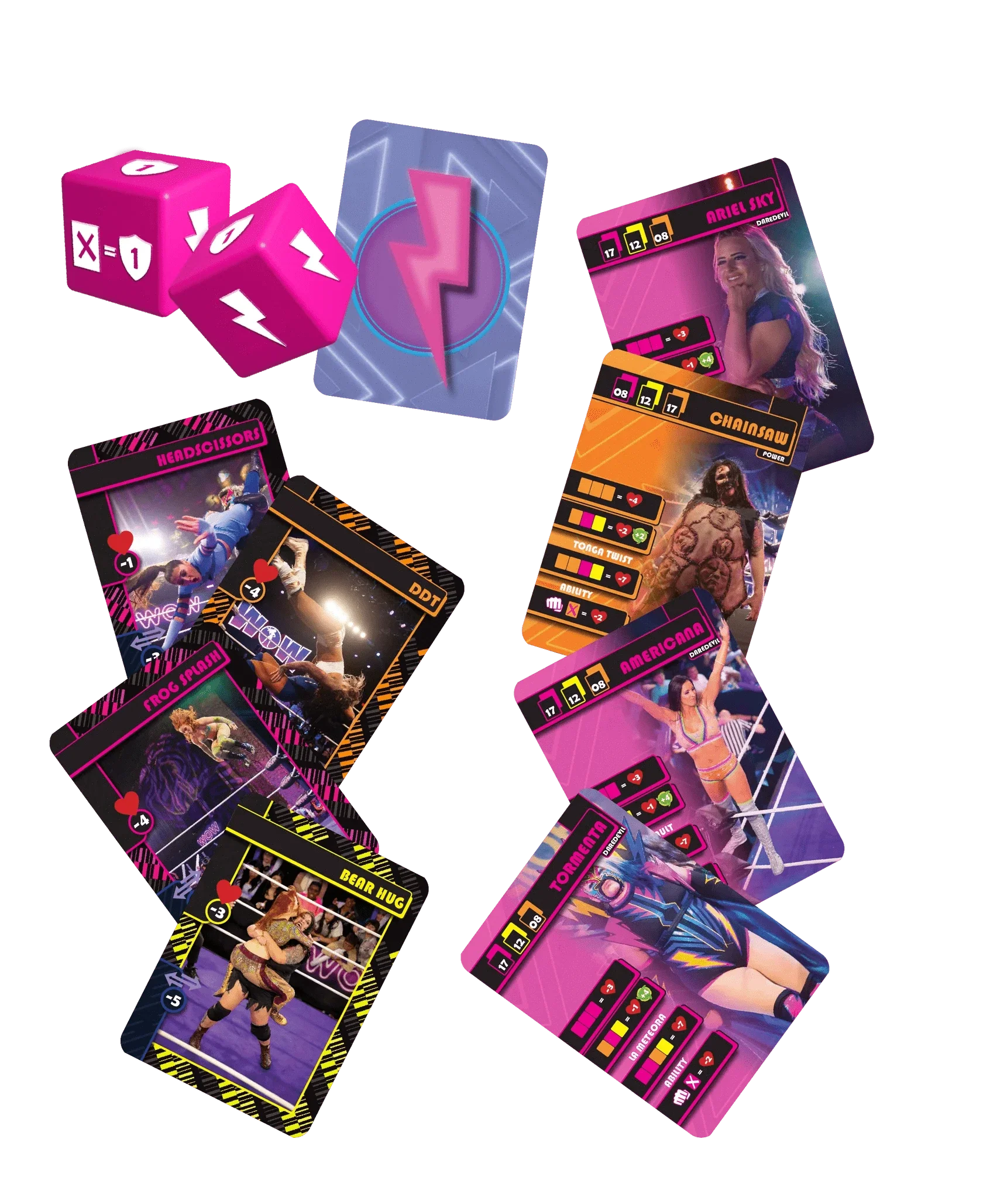 Women of Wrestling: The Card Game - Image 3
