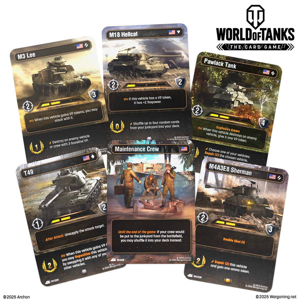 World of Tanks Strategy Card Game - First Strike - USA Starter - Image 2