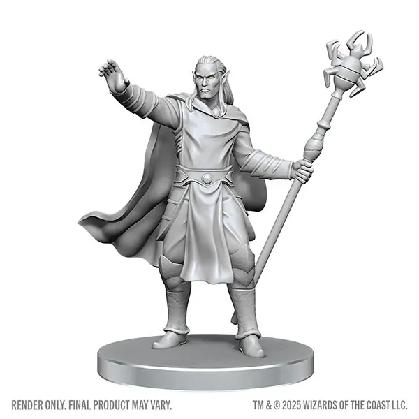 WZK90858 Dungeons & Dragons: Nolzur's Marvelous Miniatures - Drow Mage & Yochlol