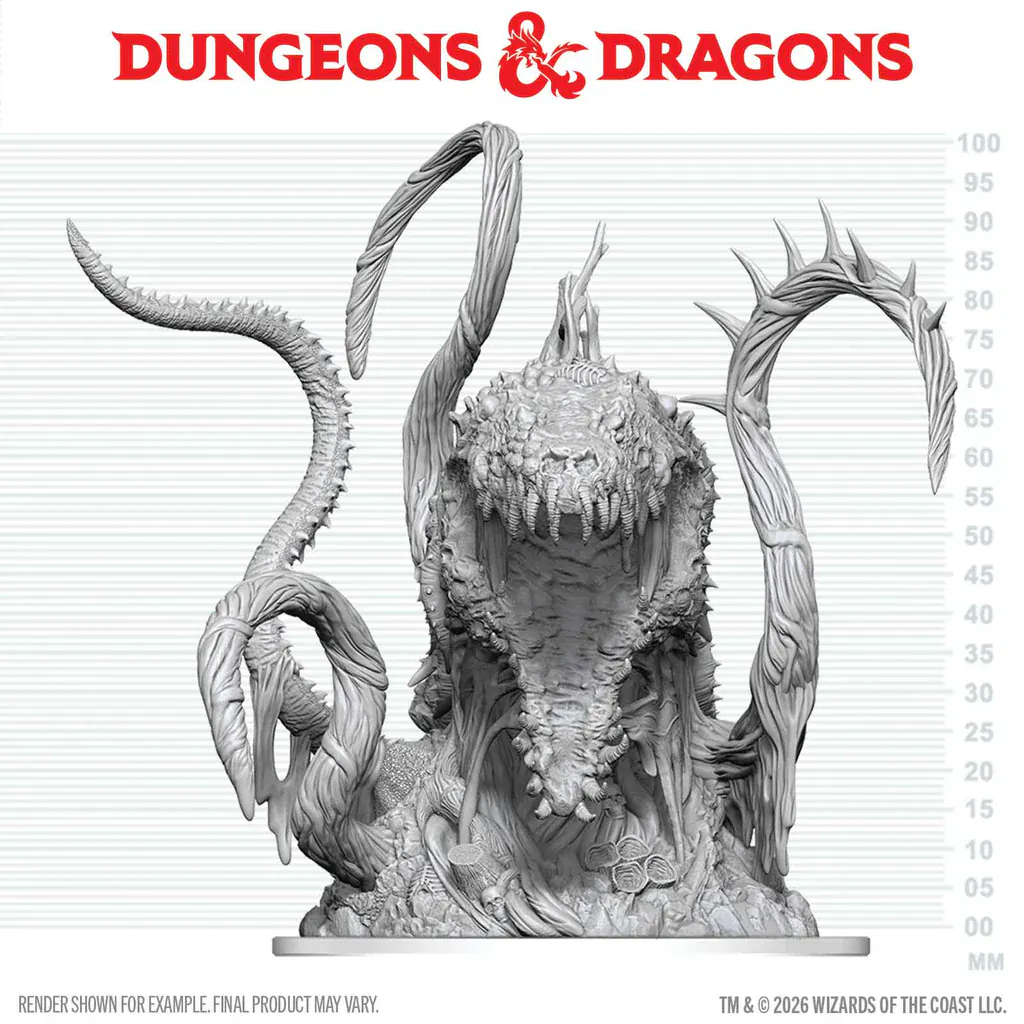 WZK90865 D&D Nolzur's Marvelous Miniatures: Spore of Moander (Pre-Order)