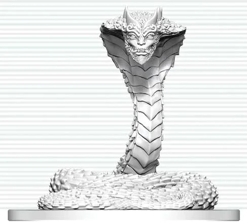 WZK90897 D&D Nolzur's Marvelous Miniatures: Guardian Naga (Pre-Order)