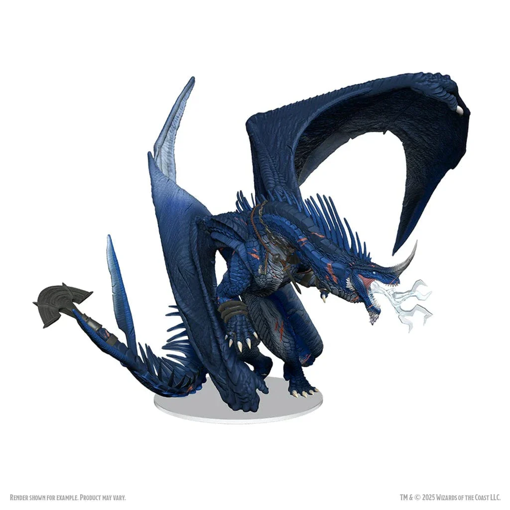 WZK96382 D&D Icons of the Realms: Anthradusk, Ancient Blue Dragon
