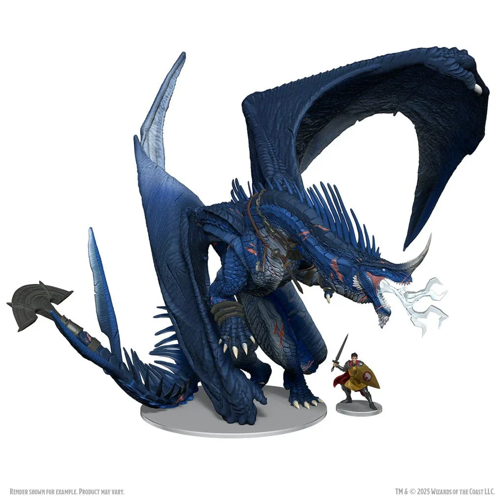WZK96382 D&D Icons of the Realms: Anthradusk, Ancient Blue Dragon - Image 2