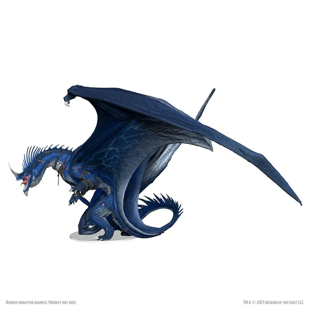 WZK96382 D&D Icons of the Realms: Anthradusk, Ancient Blue Dragon - Image 3