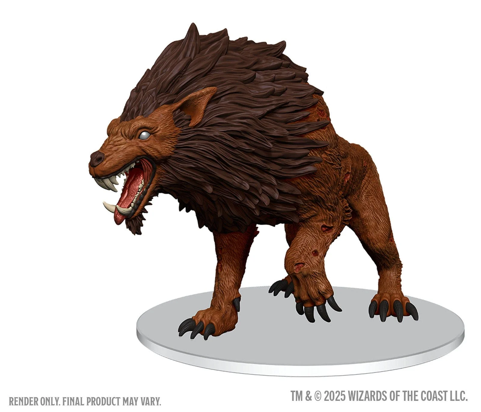 WZK96396 D&D Icons of the Realm: Dire Worg